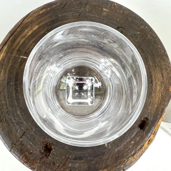 Clear Glasses 7 oz IKEA TRENDIG 2013 Square Pedestal Barware Box Set of 2 - Picture 5 of 10